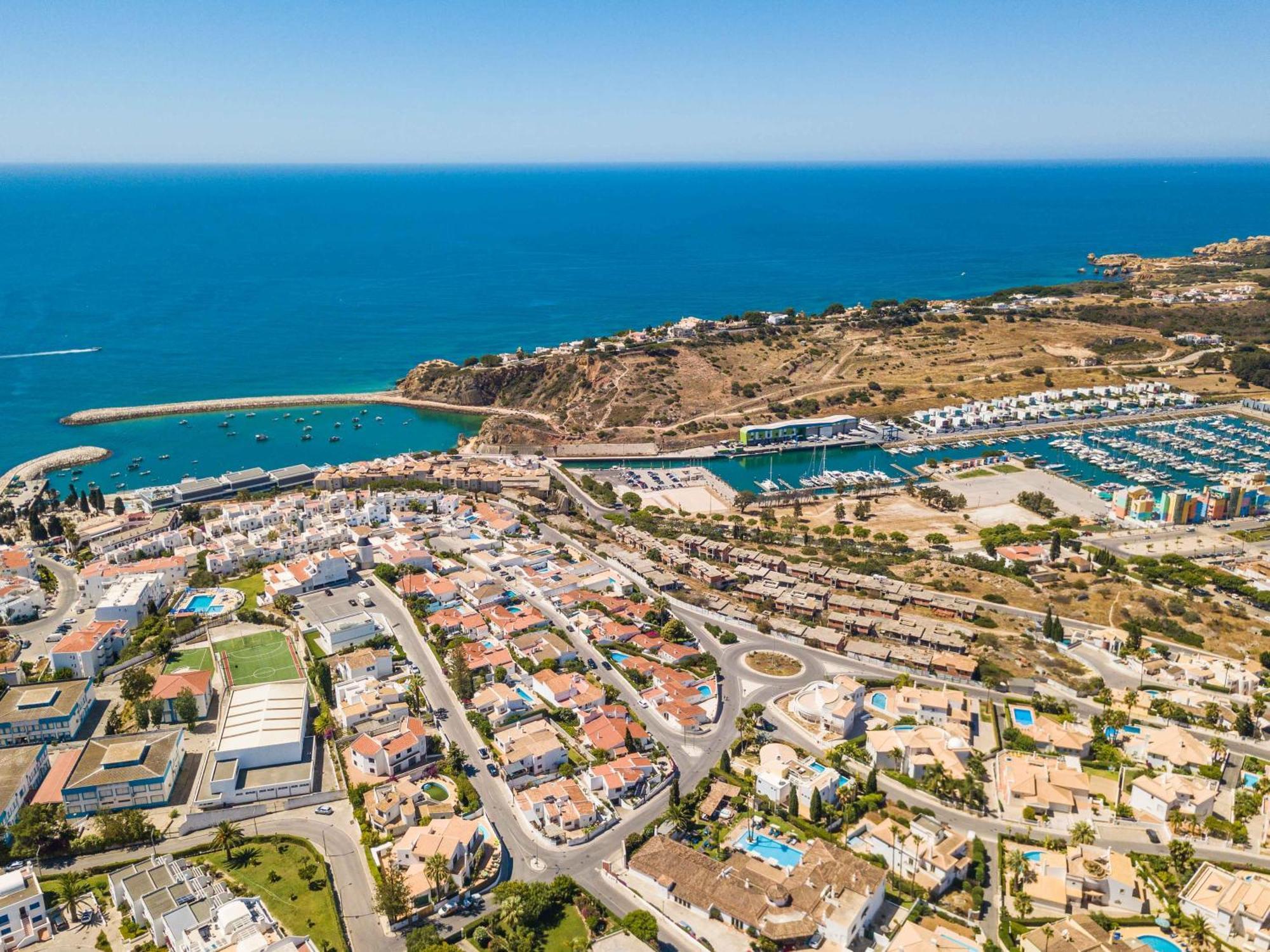 White T1 - Ocean View Apartment Albufeira Exterior photo
